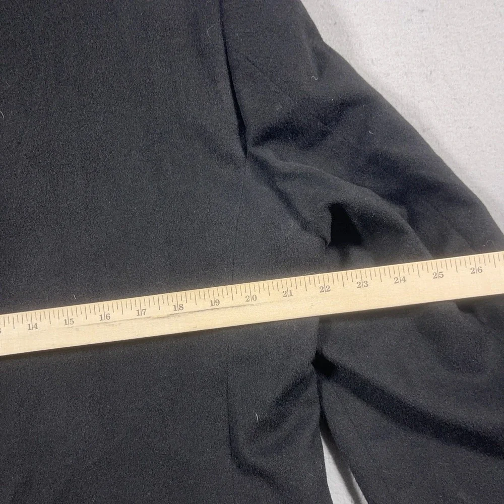 Cashmere Blazer Men 40‎ L-T Regular Fit Black Quiet Luxury Coat Old Money
